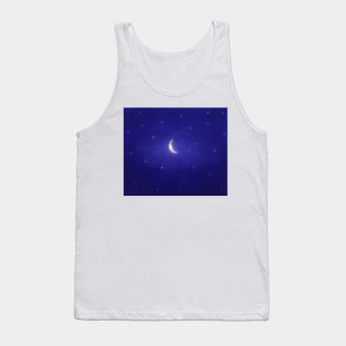 A cloudy night sky Tank Top